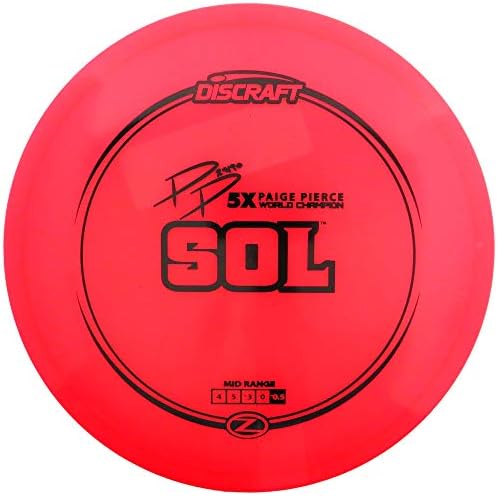 Sprzęt do sportów z latającymi dyskami | Dysk golfowy Paige Pierce Signature Elite Z Sol Midrange [Kolory mogą się różnić] Sprzęt do sportów z latającymi dyskami Sprzęt do sportów z latającymi dyskami