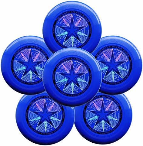 Sprzęt do sportów z latającymi dyskami | Ultra-Star 175G Ultimate Frisbee Sport Disc (6 Pak) Królewski Niebieski Sprzęt do sportów z latającymi dyskami Sprzęt do sportów z latającymi dyskami